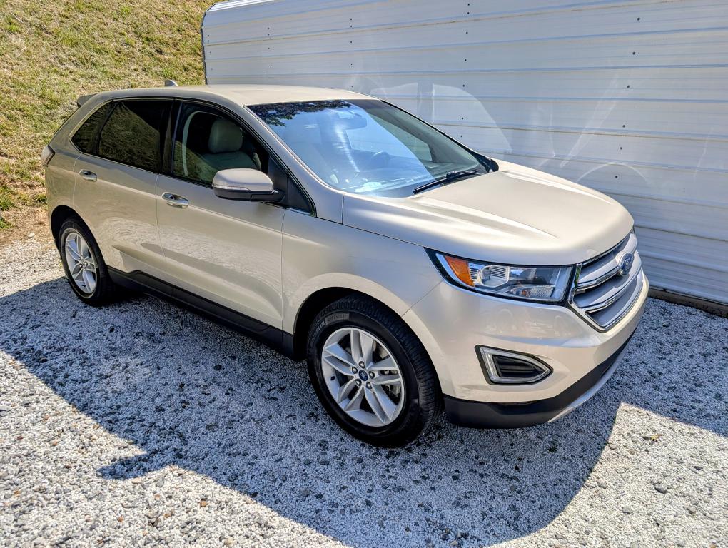 Gold 2018 Ford Edge SUV / Crossover All-Wheel Drive 6-Speed Automatic