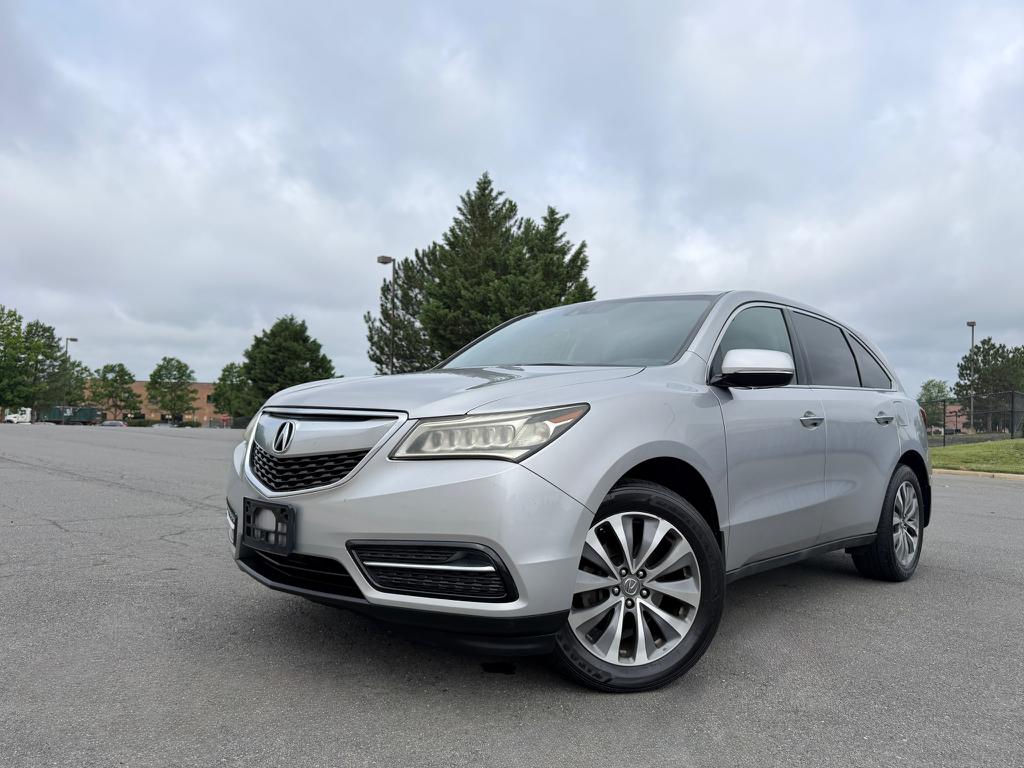 Silver 2015 Acura MDX SUV / Crossover All-Wheel Drive 6-Speed Automatic