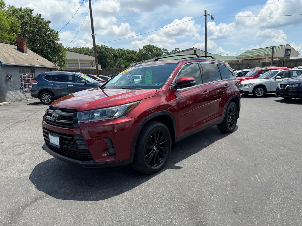 Red 2019 Toyota Highlander SUV / Crossover All-Wheel Drive 6-Speed Automatic