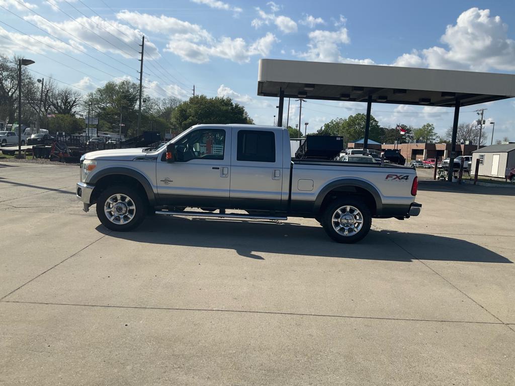 Silver 2016 Ford F-250 Super Duty Pickup Truck Four-Wheel Drive Automatic