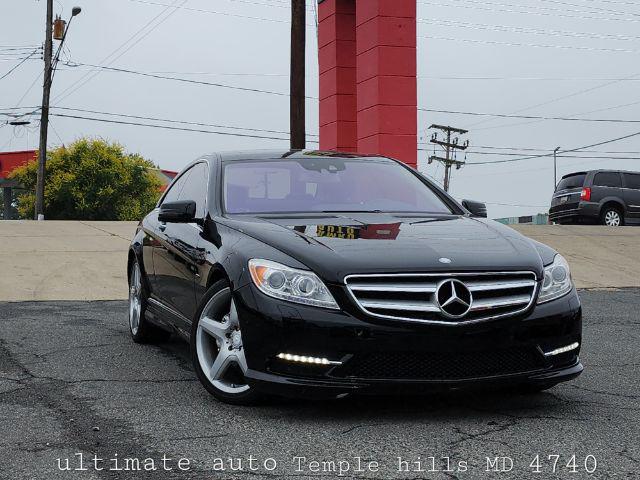 Black 2012 Mercedes-Benz CL-Class CL 550 4MATIC Coupe All-Wheel Drive 7-Speed Automatic