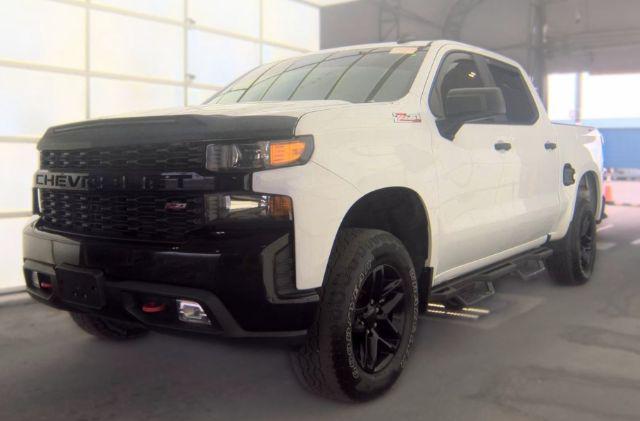 Summit White 2021 Chevrolet Silverado 1500 Pickup Truck Four-Wheel Drive Automatic