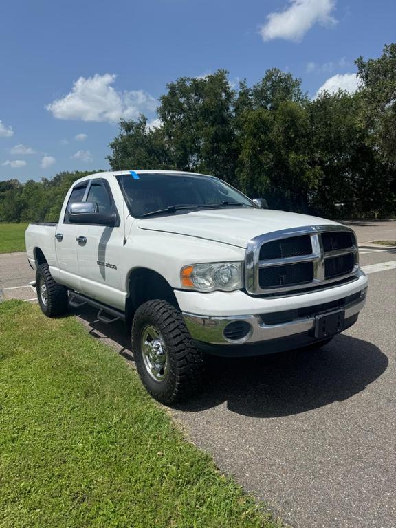 White 2004 Dodge RAM 2500 Pickup Truck Four-Wheel Drive 4-Speed Automatic