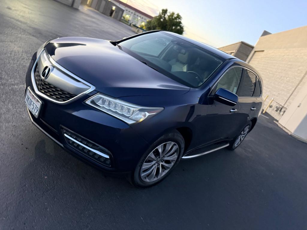 Blue 2014 Acura MDX SUV / Crossover All-Wheel Drive 6-Speed Automatic