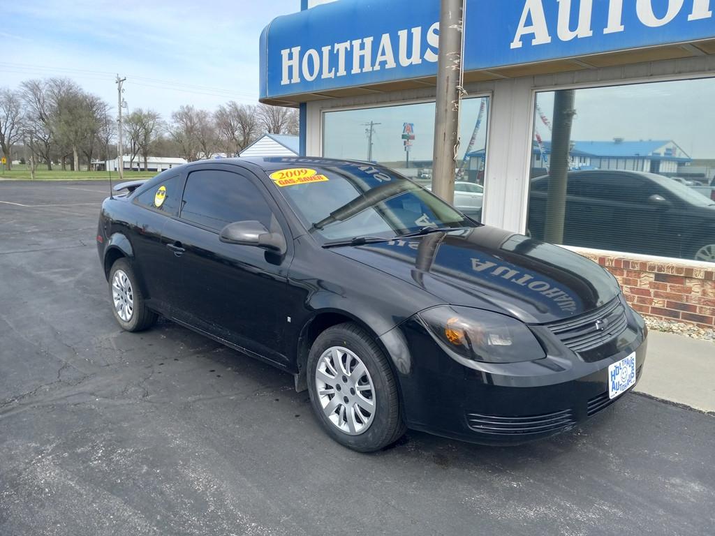 Black 2009 Chevrolet Cobalt 1LT Coupe FWD Coupe Front-Wheel Drive 4-Speed Automatic