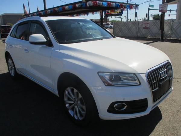 White 2016 Audi Q5 2.0T Premium Plus SUV / Crossover All-Wheel Drive 8-Speed Automatic