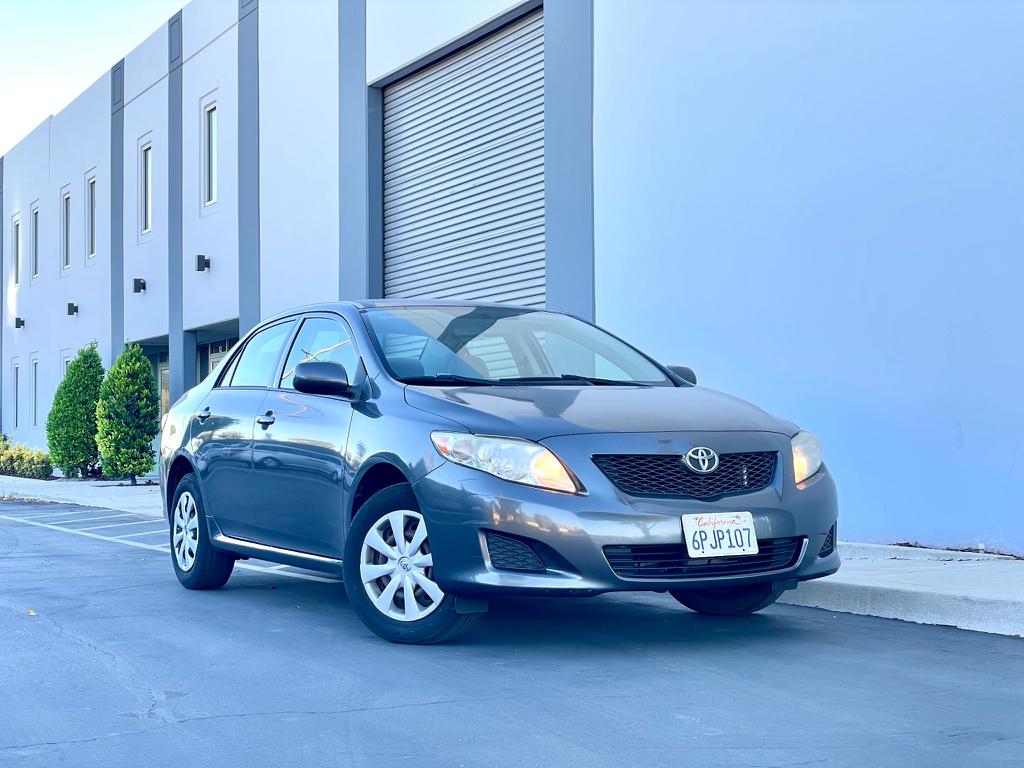 Gray 2010 Toyota Corolla Sedan Front-Wheel Drive 4-Speed Automatic