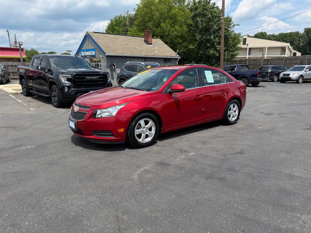 Red 2011 Chevrolet Cruze Sedan Front-Wheel Drive 6-Speed Automatic