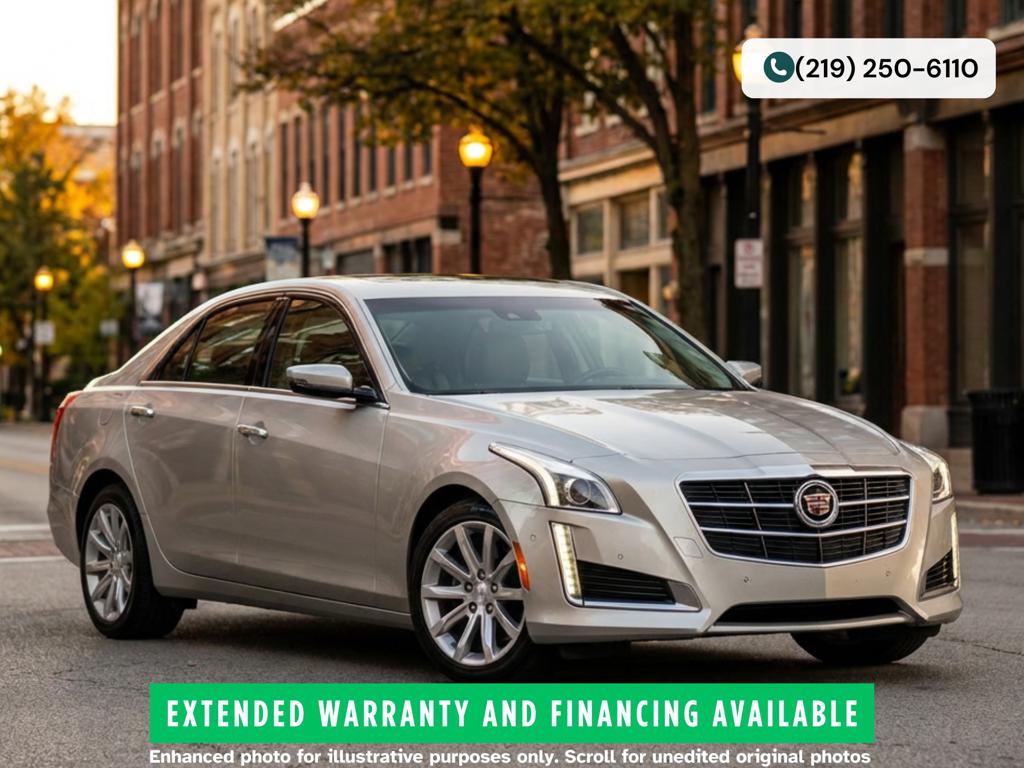 Gold 2014 Cadillac CTS 2.0T RWD Sedan Rear-Wheel Drive 6-Speed Automatic
