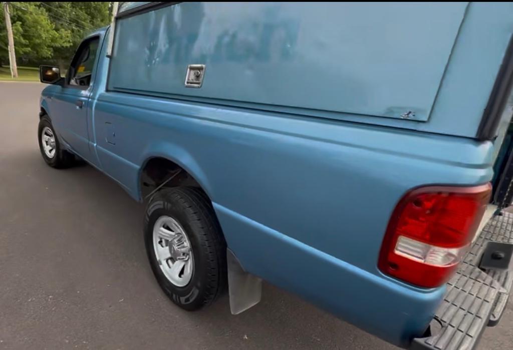 Blue 2007 Ford Ranger Pickup Truck 5-Speed Automatic