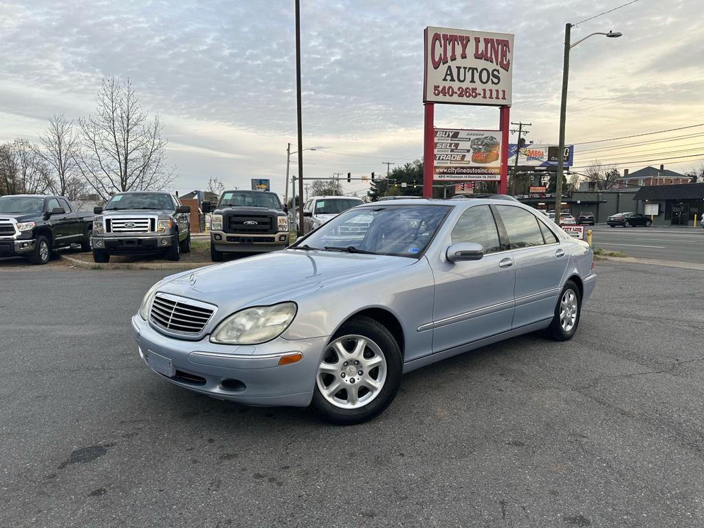 Silver 2001 Mercedes-Benz S-Class S 430 Sedan Rear-Wheel Drive 5-Speed Automatic