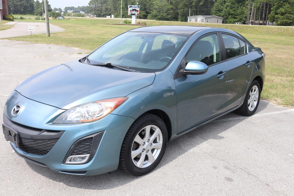 BLUE LIGHT 2011 Mazda MAZDA3 i Touring Sedan Front-Wheel Drive 5-Speed Automatic