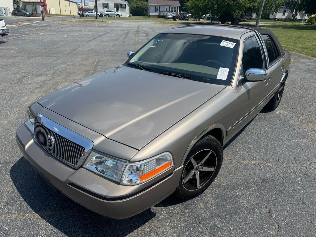 Brown 2004 Mercury Grand Marquis Sedan Rear-Wheel Drive 4-Speed Automatic