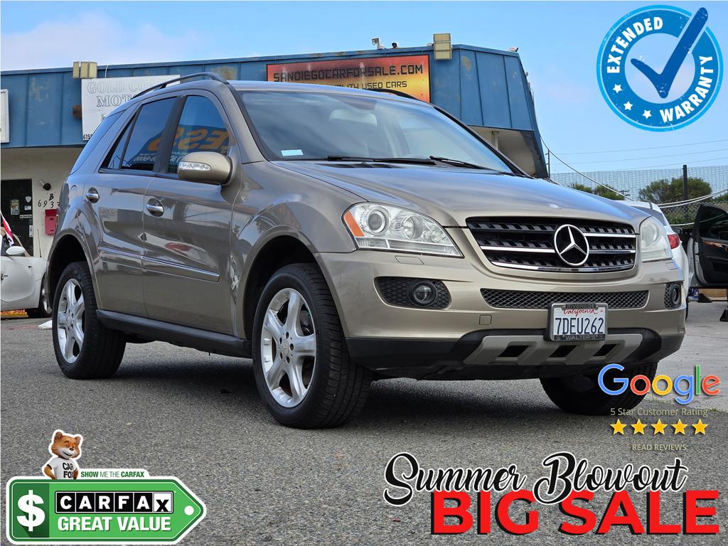 Brown (Tan) 2008 Mercedes-Benz M-Class SUV / Crossover All-Wheel Drive 
