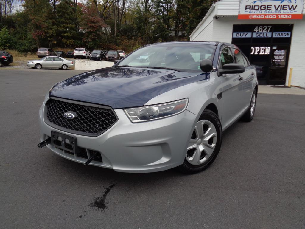 Gray 2016 Ford Taurus Police Interceptor AWD Sedan All-Wheel Drive 6-Speed Automatic