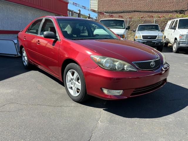 Red 2006 Toyota Camry Sedan Front-Wheel Drive 5-Speed Automatic
