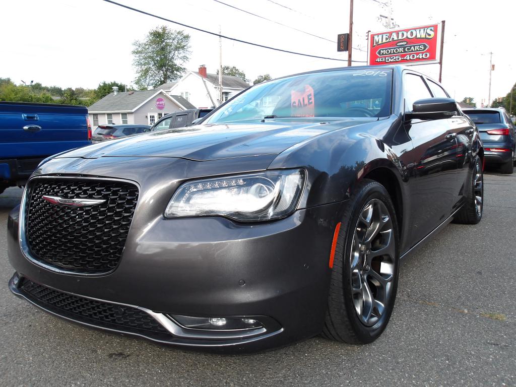 Black (Charcoal) 2015 Chrysler 300 Sedan Rear-Wheel Drive Automatic