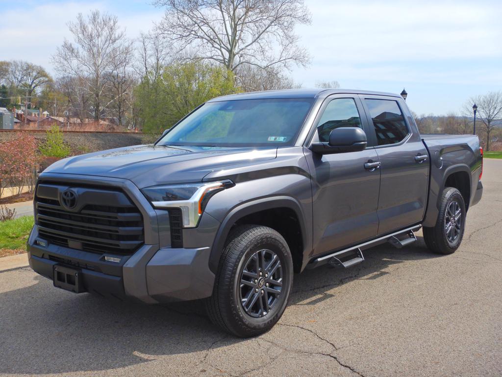 Black (Charcoal) 2025 Toyota Tundra SR5 CrewMax Cab 4WD Pickup Truck Four-Wheel Drive 6-Speed Automatic