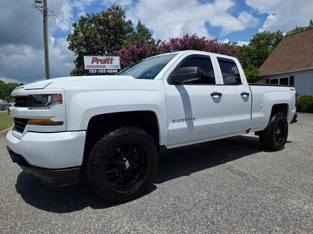 White 2017 Chevrolet Silverado 1500 Pickup Truck Four-Wheel Drive Automatic