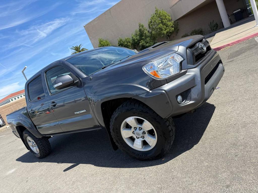 Gray 2014 Toyota Tacoma Pickup Truck Four-Wheel Drive 6-Speed Manual