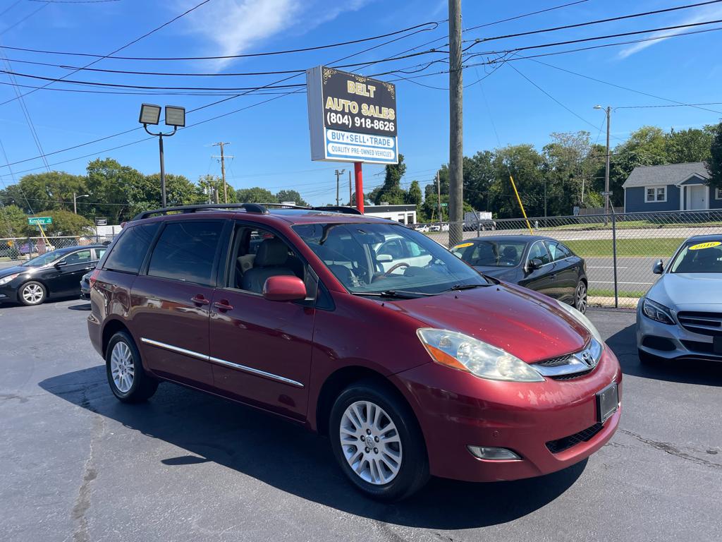 Red (Burgundy) 2009 Toyota Sienna Minivan 5-Speed Automatic