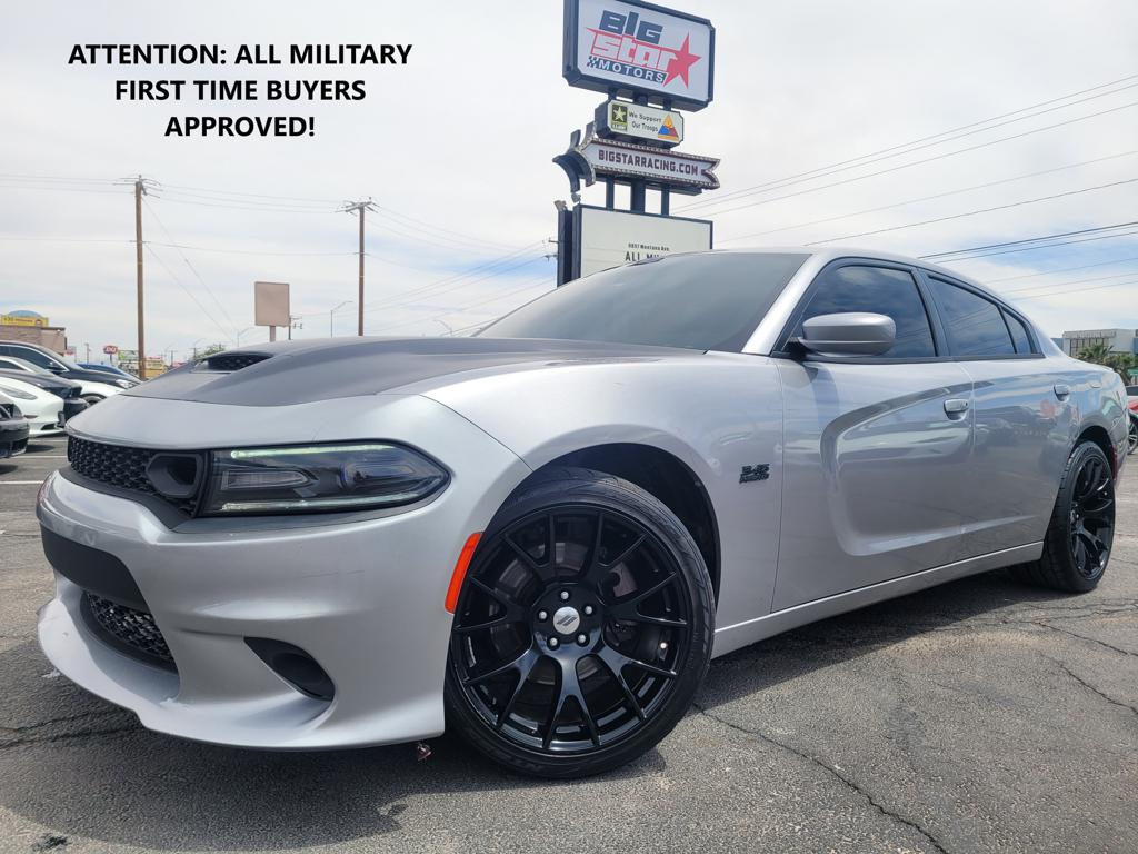 Silver 2017 Dodge Charger R/T RWD Sedan Rear-Wheel Drive Automatic