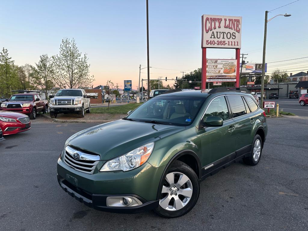 Green 2011 Subaru Outback 2.5i Premium Wagon All-Wheel Drive Continuously Variable Transmission