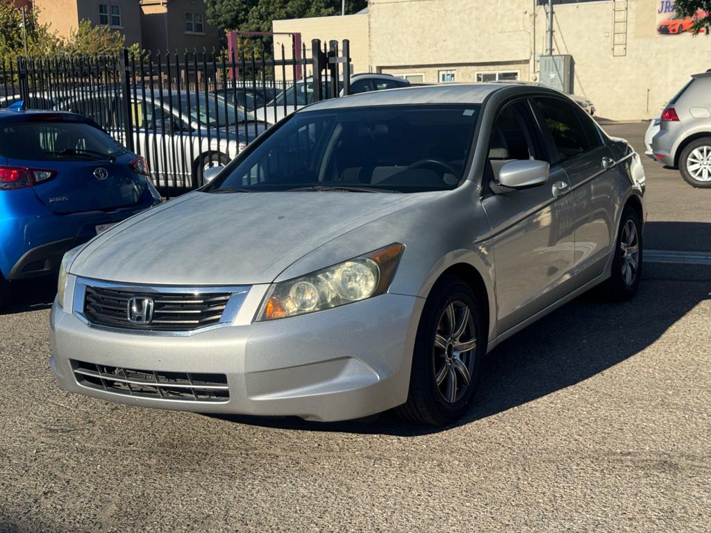 Silver 2010 Honda Accord Sedan Front-Wheel Drive 5-Speed Automatic