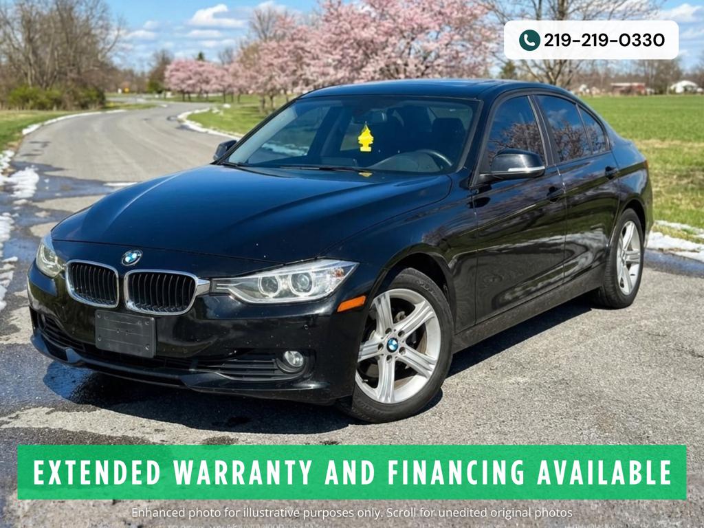 2014 BMW 3 Series 320i Sedan RWD Negro Sedán Tracción trasera 8 velocidades Automática