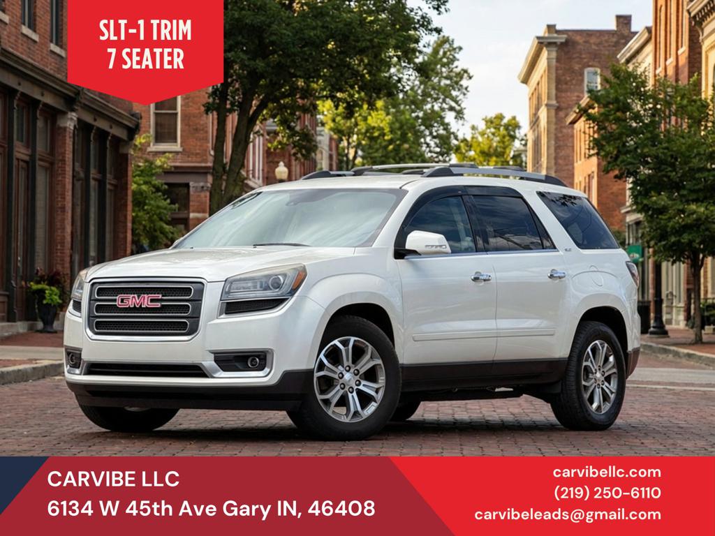 Black 2015 GMC Acadia SUV / Crossover All-Wheel Drive 6-Speed Automatic