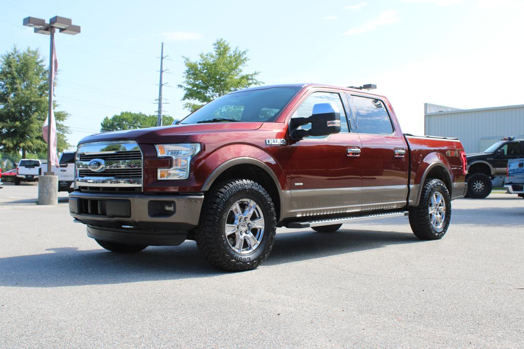 BURGANDY 2016 Ford F-150 Pickup Truck Four-Wheel Drive 6-Speed Automatic