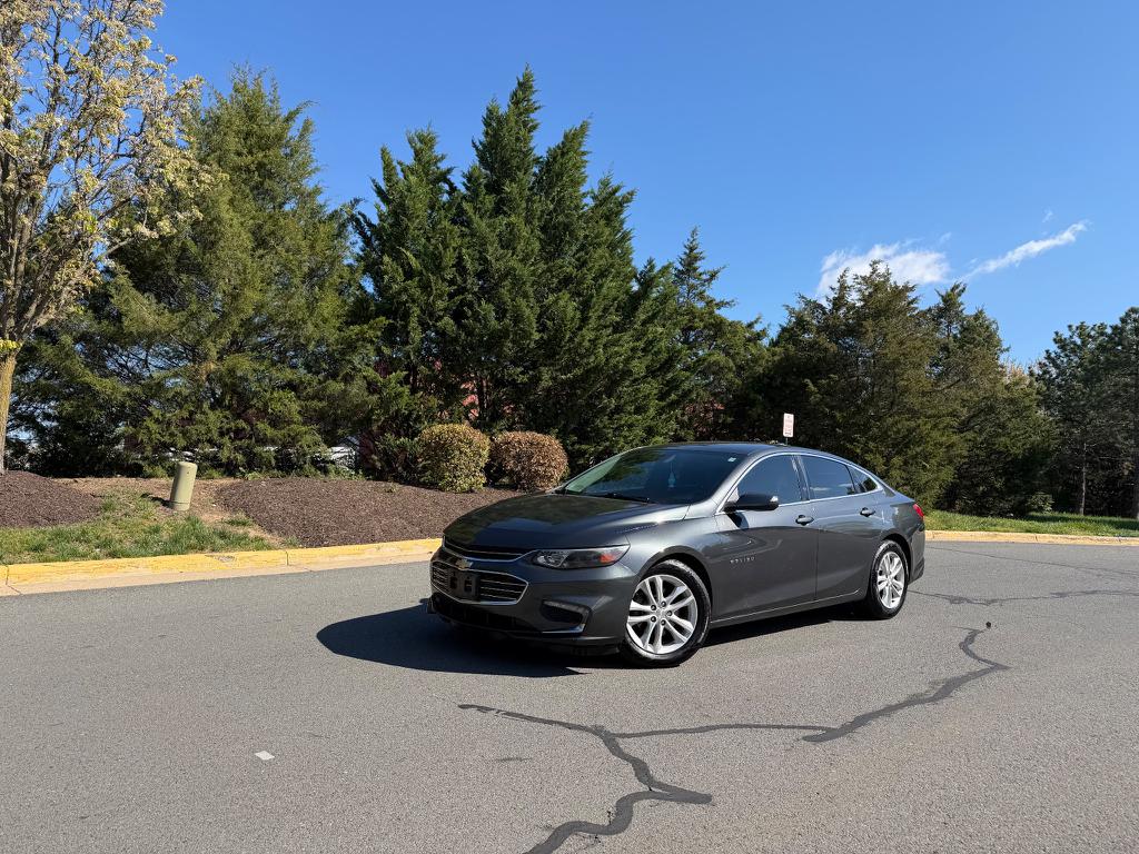 Gray 2016 Chevrolet Malibu 1LT FWD Sedan Front-Wheel Drive 6-Speed Automatic