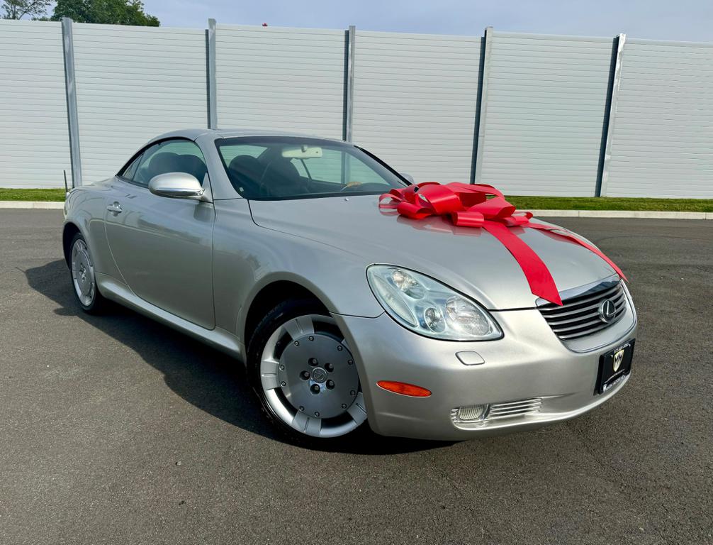 Silver 2003 Lexus SC Convertible Rear-Wheel Drive 5-Speed Automatic