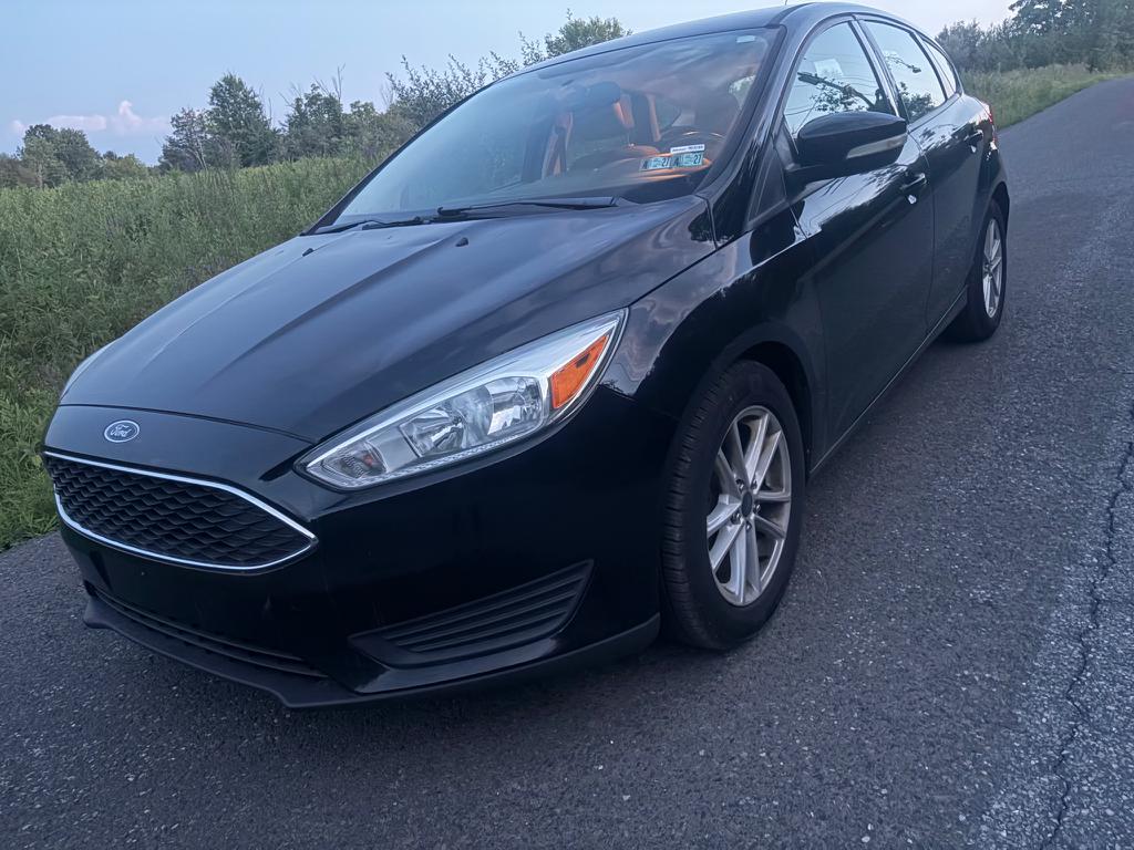 Black 2017 Ford Focus Hatchback Front-Wheel Drive Automatic