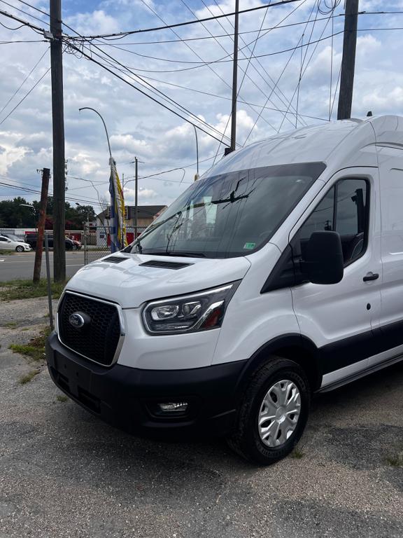 White 2023 Ford Transit Cargo Van Rear-Wheel Drive 6-Speed Automatic