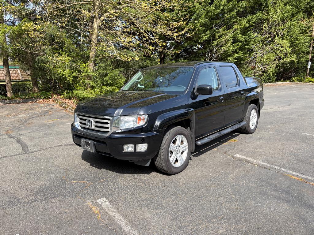 Black 2013 Honda Ridgeline RTL Pickup Truck Four-Wheel Drive 5-Speed Automatic