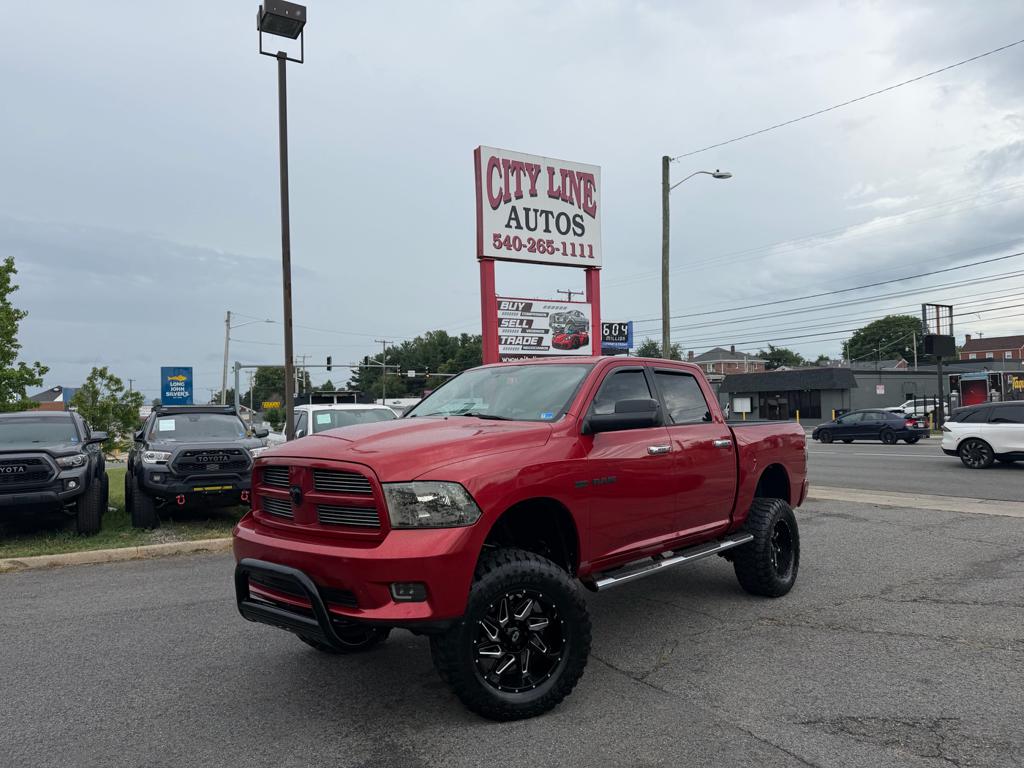 Red 2010 Dodge RAM 1500 Pickup Truck  5-Speed Automatic