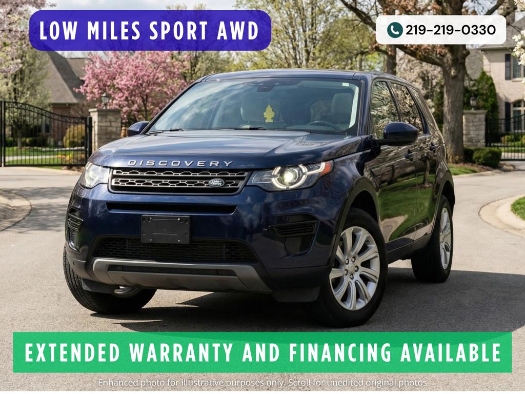 Blue 2016 Land Rover Discovery Sport SE SUV / Crossover All-Wheel Drive 9-Speed Automatic