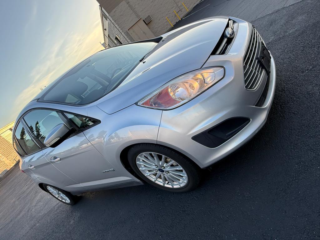 Silver 2016 Ford C-Max Hybrid SE FWD Wagon Front-Wheel Drive Continuously Variable Transmission