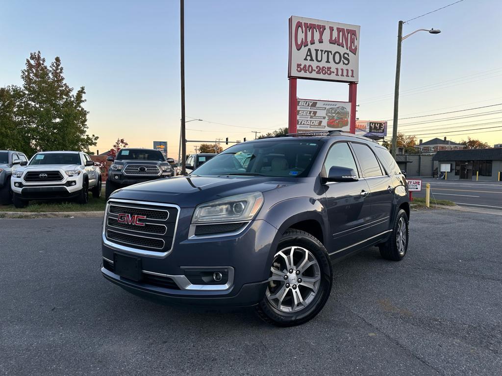 Blue 2013 GMC Acadia SUV / Crossover All-Wheel Drive 6-Speed Automatic