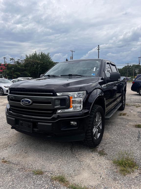 Red 2018 Ford F-150 Pickup Truck Four-Wheel Drive 6-Speed Automatic