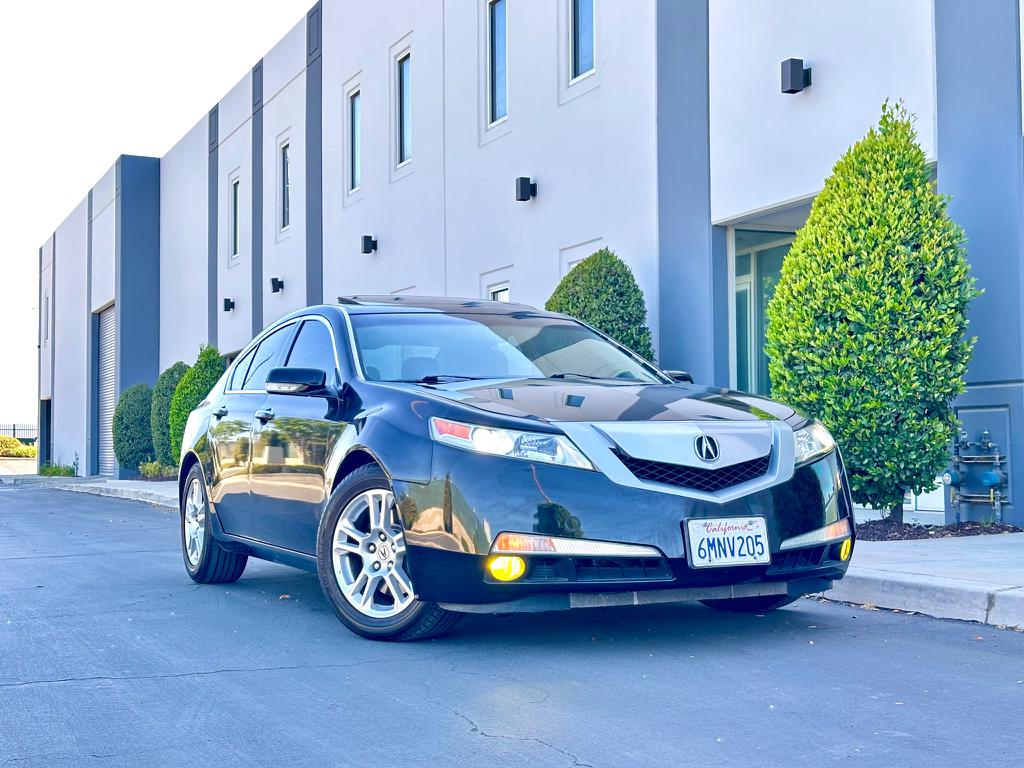 Black 2010 Acura TL Sedan Front-Wheel Drive 5-Speed Automatic