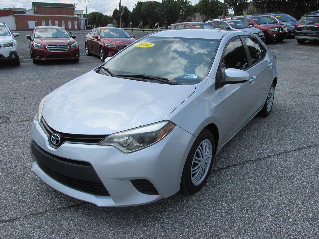 Silver 2014 Toyota Corolla Sedan Front-Wheel Drive Automatic
