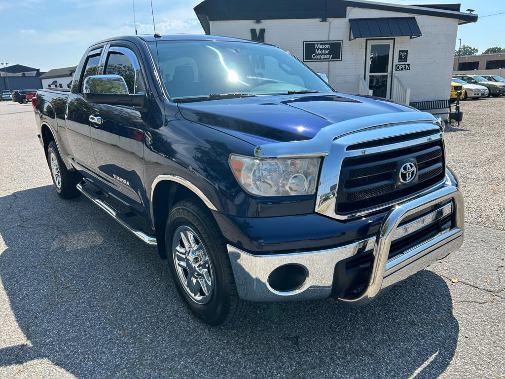 Blue 2010 Toyota Tundra Pickup Truck 4X2 5-Speed Automatic Overdrive
