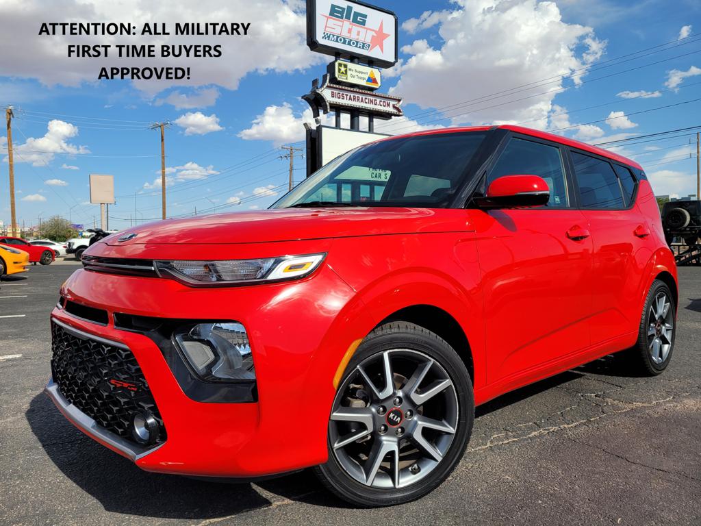 Red 2020 Kia Soul SUV / Crossover Front-Wheel Drive Continuously Variable Transmission