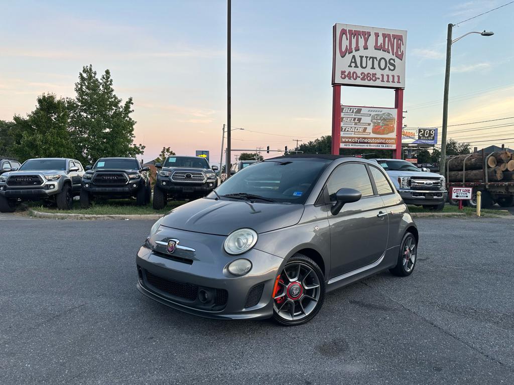 Gray 2013 FIAT 500 Convertible Front-Wheel Drive 6-Speed Automatic