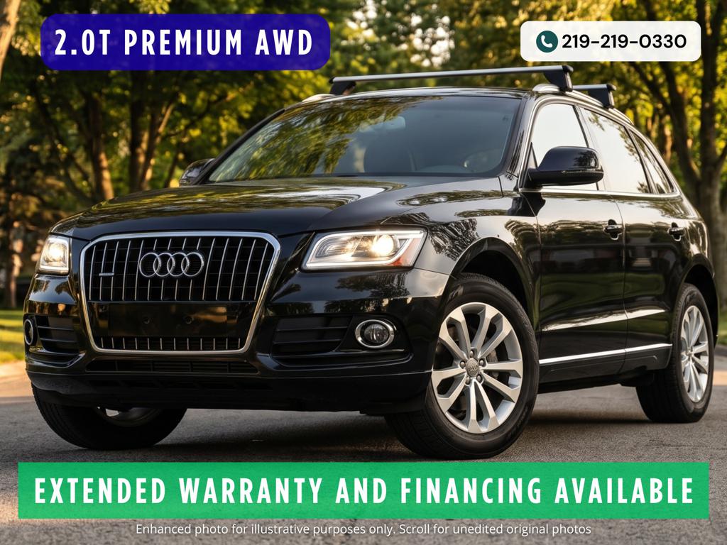 Black 2015 Audi Q5 SUV / Crossover All-Wheel Drive 8-Speed Automatic