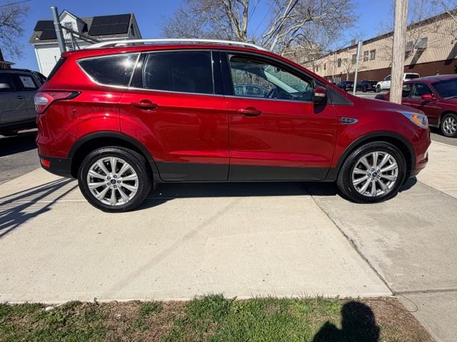 Red 2017 Ford Escape Titanium AWD SUV / Crossover All-Wheel Drive 6-Speed Automatic