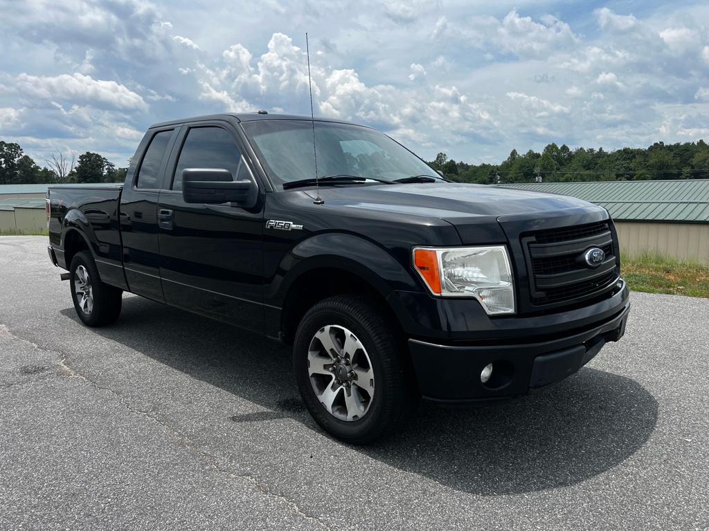 Black 2014 Ford F-150 Pickup Truck 4X2 6-Speed Automatic