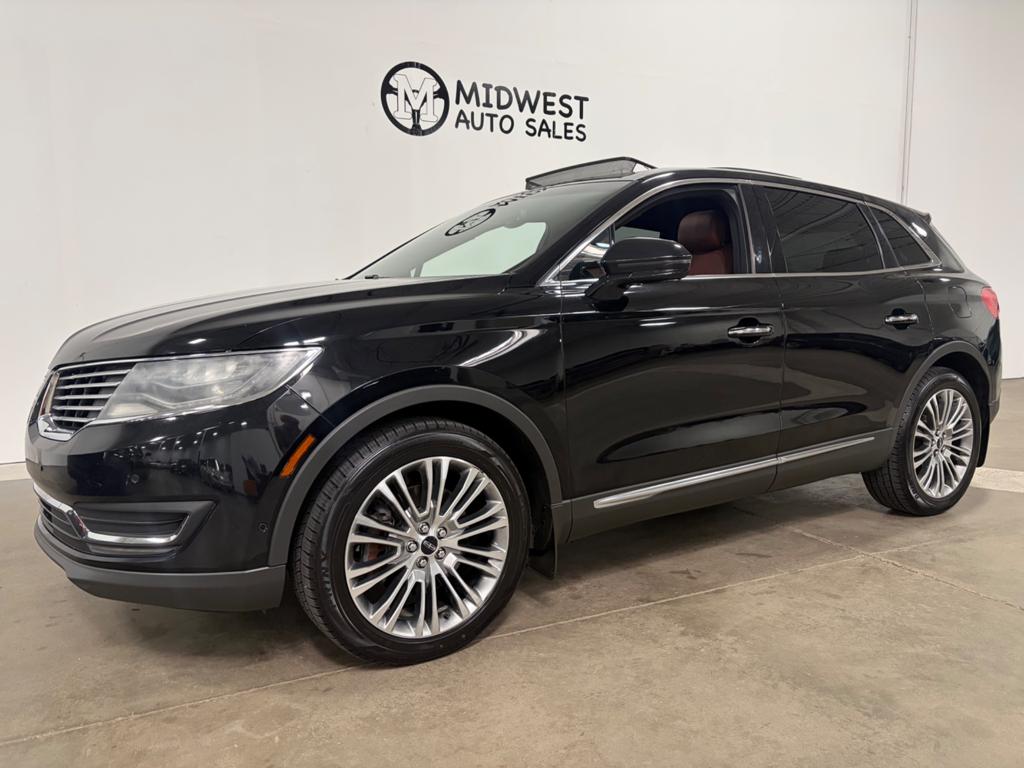 Black 2016 Lincoln MKX SUV / Crossover All-Wheel Drive 6-Speed Automatic
